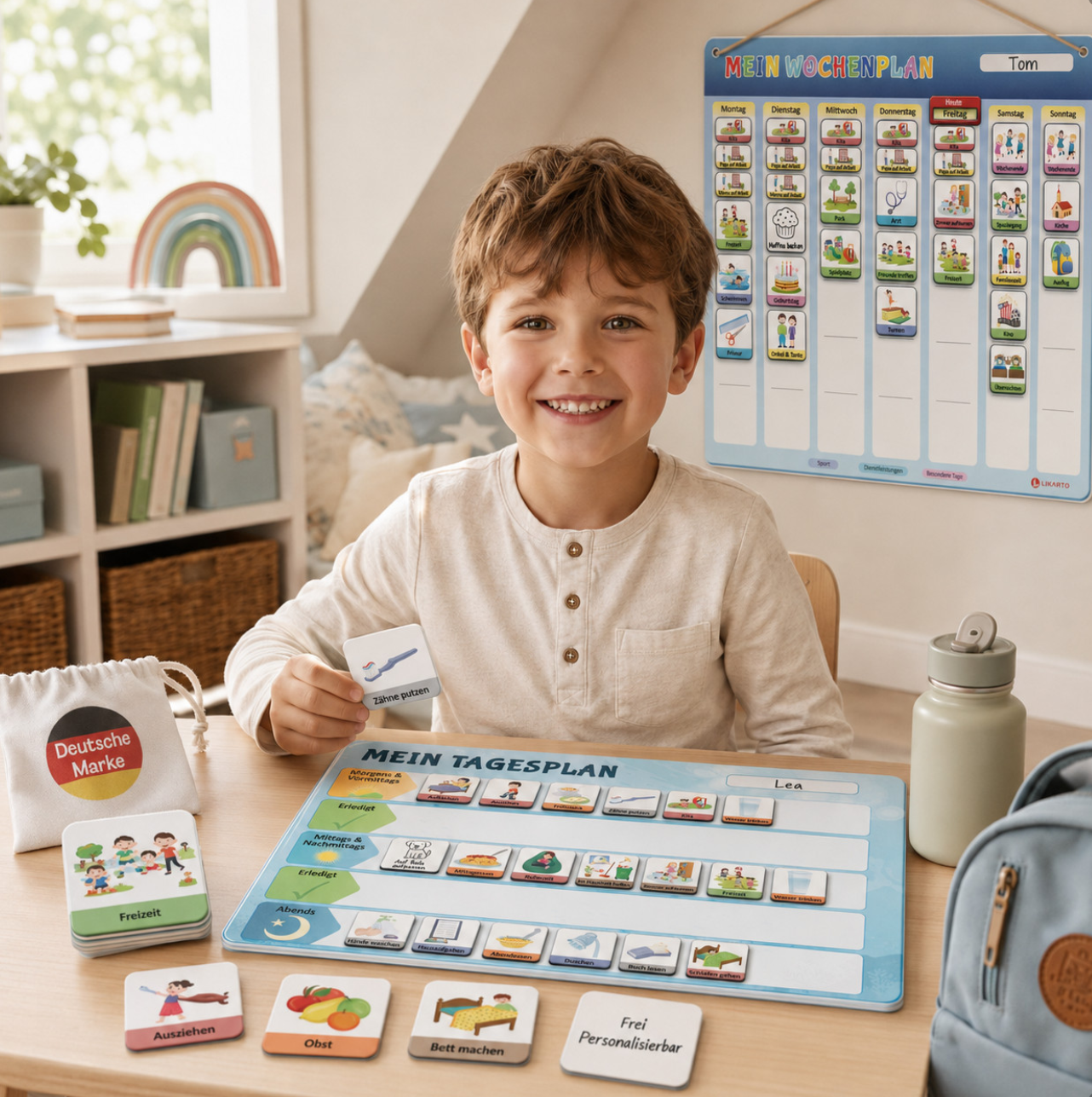 Tagesplan für Kinder
