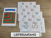 Multiplikationskarten laminiert