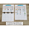 Wochenplan laminiert