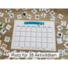 Wochenplan laminiert