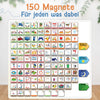 Magnet-Set Tagesplan