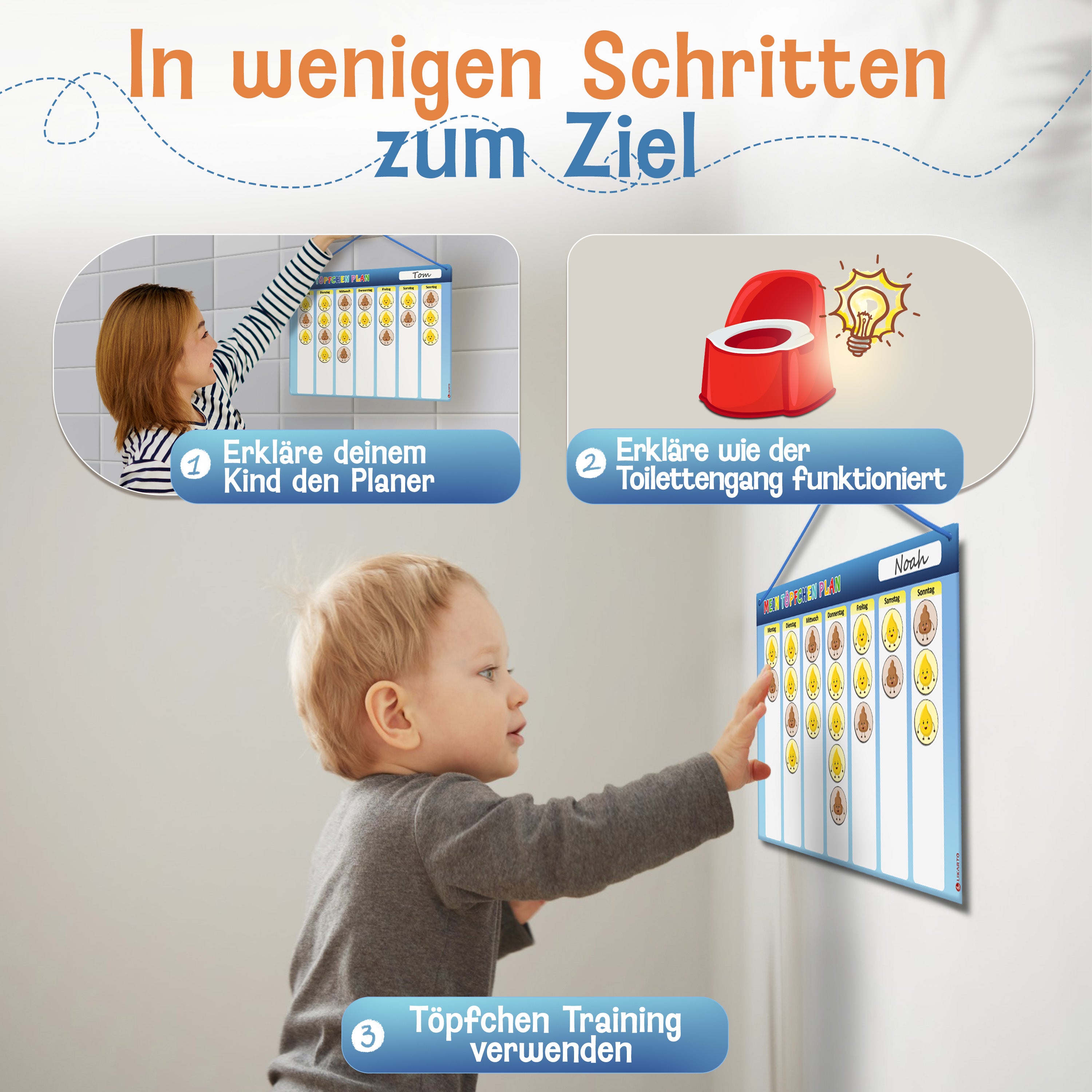 Töpfchen Training (blau)