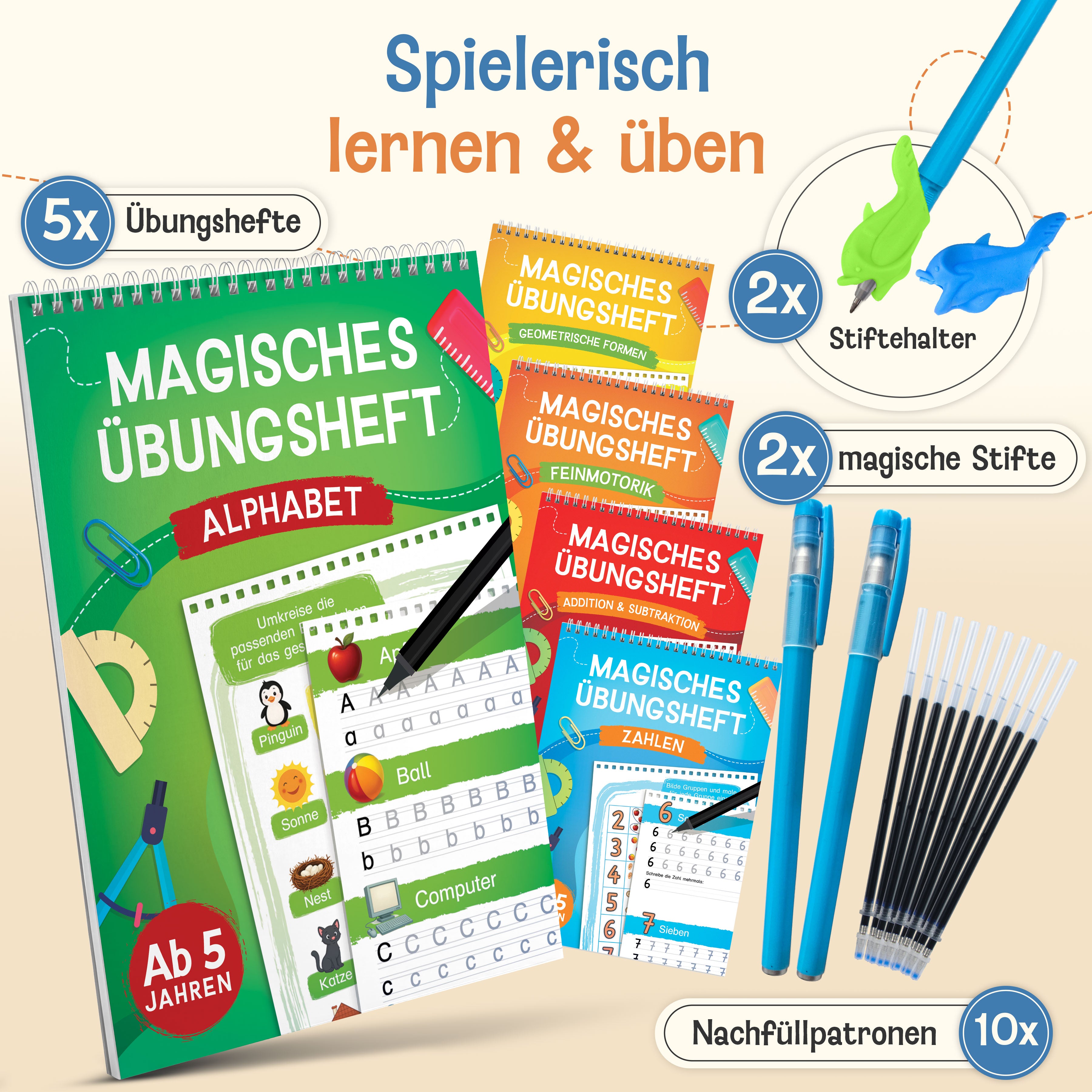 Magische Übungshefte