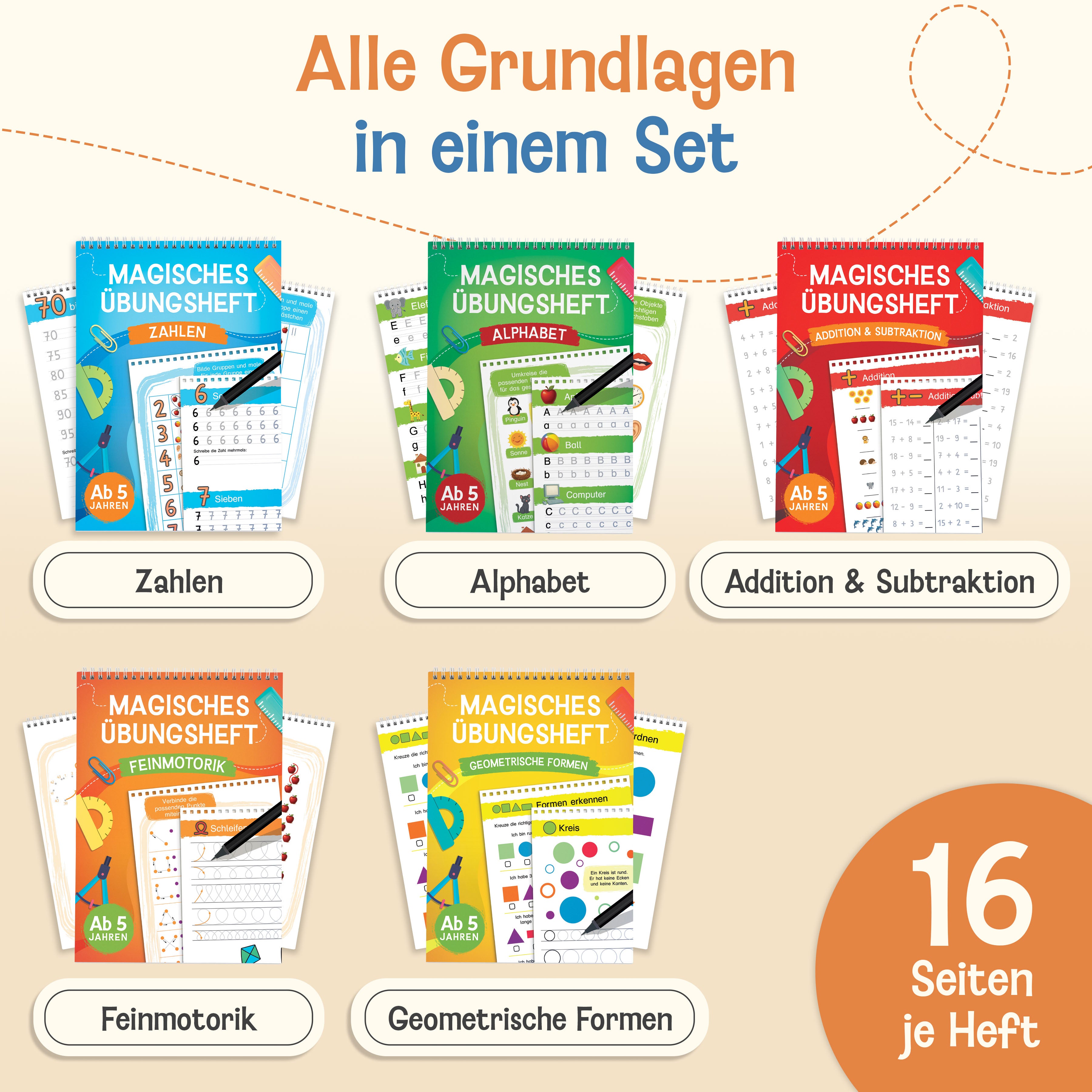 Magische Übungshefte