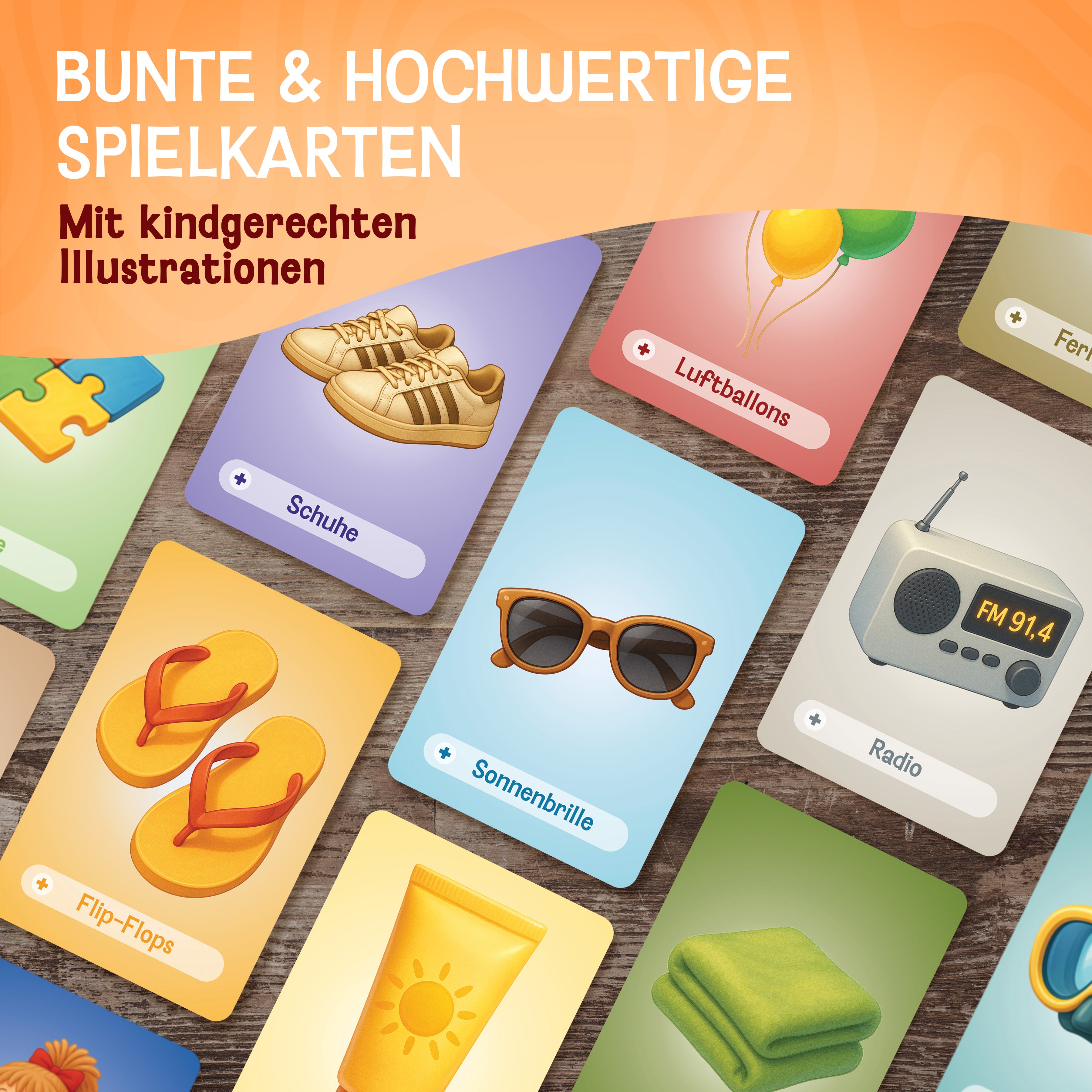 LIKARTO® Ich packe meinen Koffer