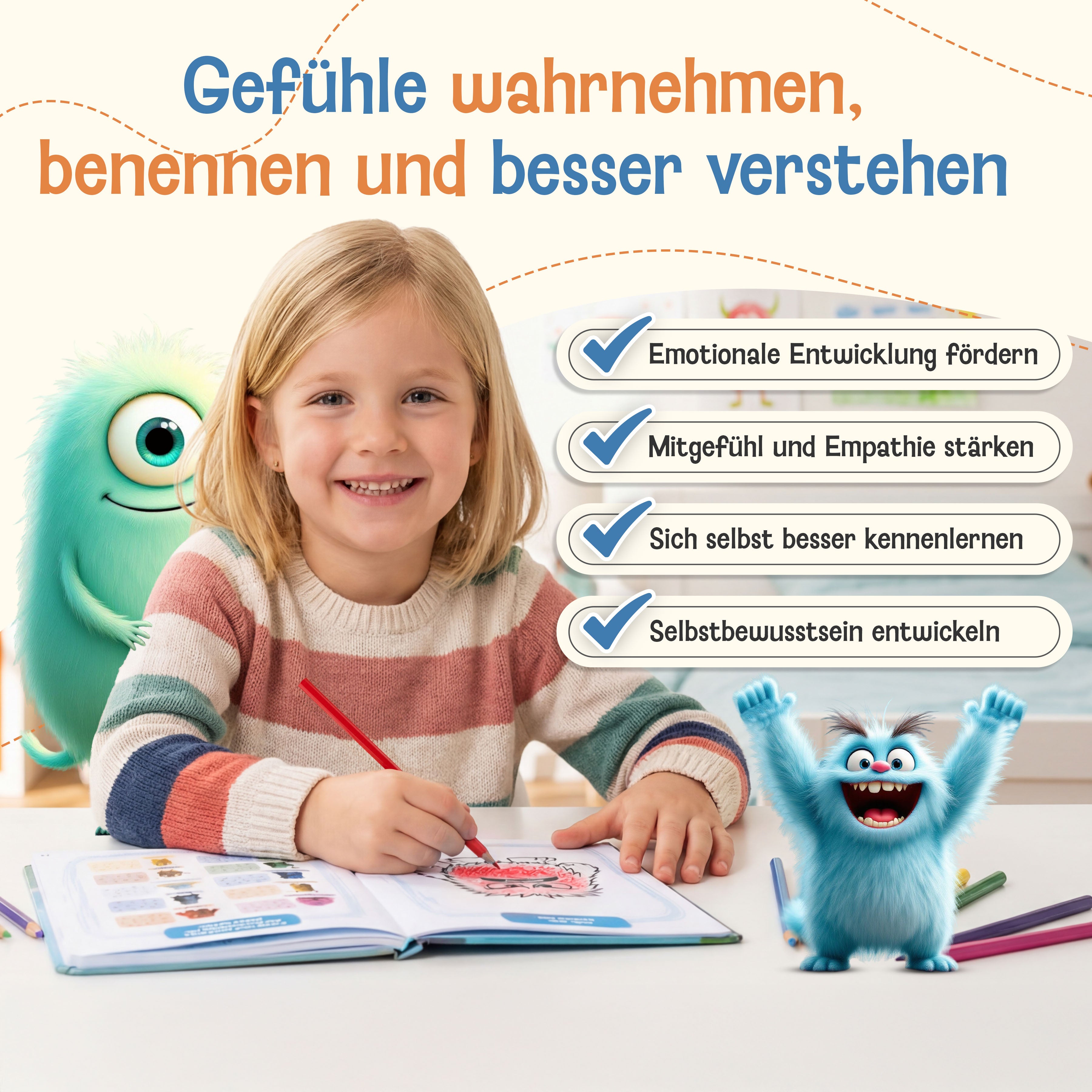 LIKARTO® Gefühlstagebuch (blau)