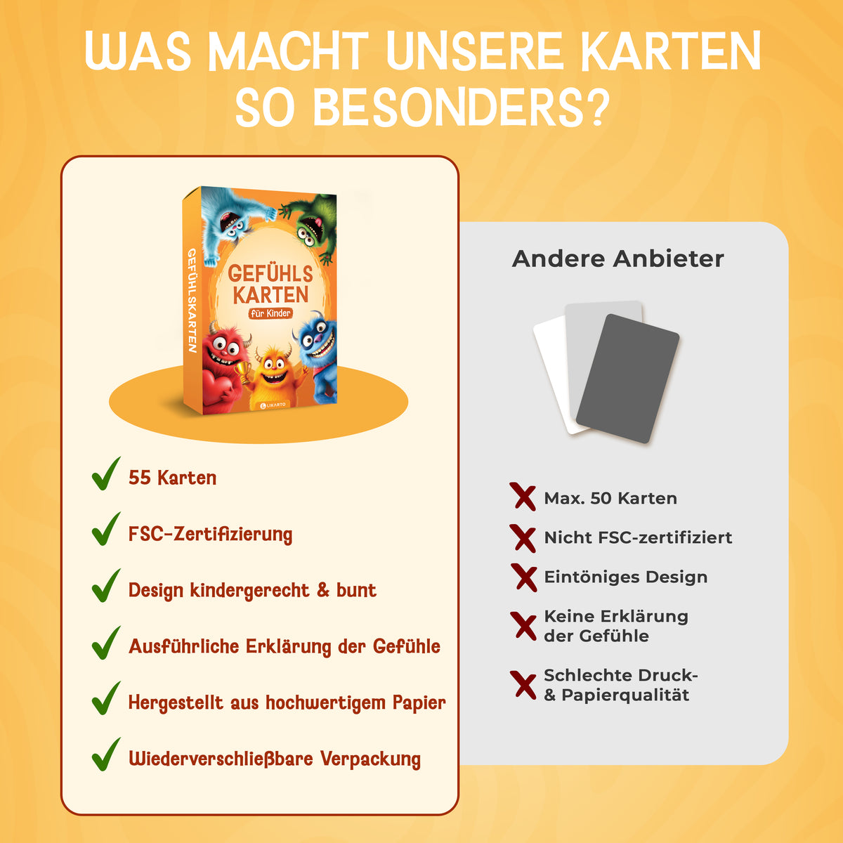 LIKARTO® Gefühlskarten