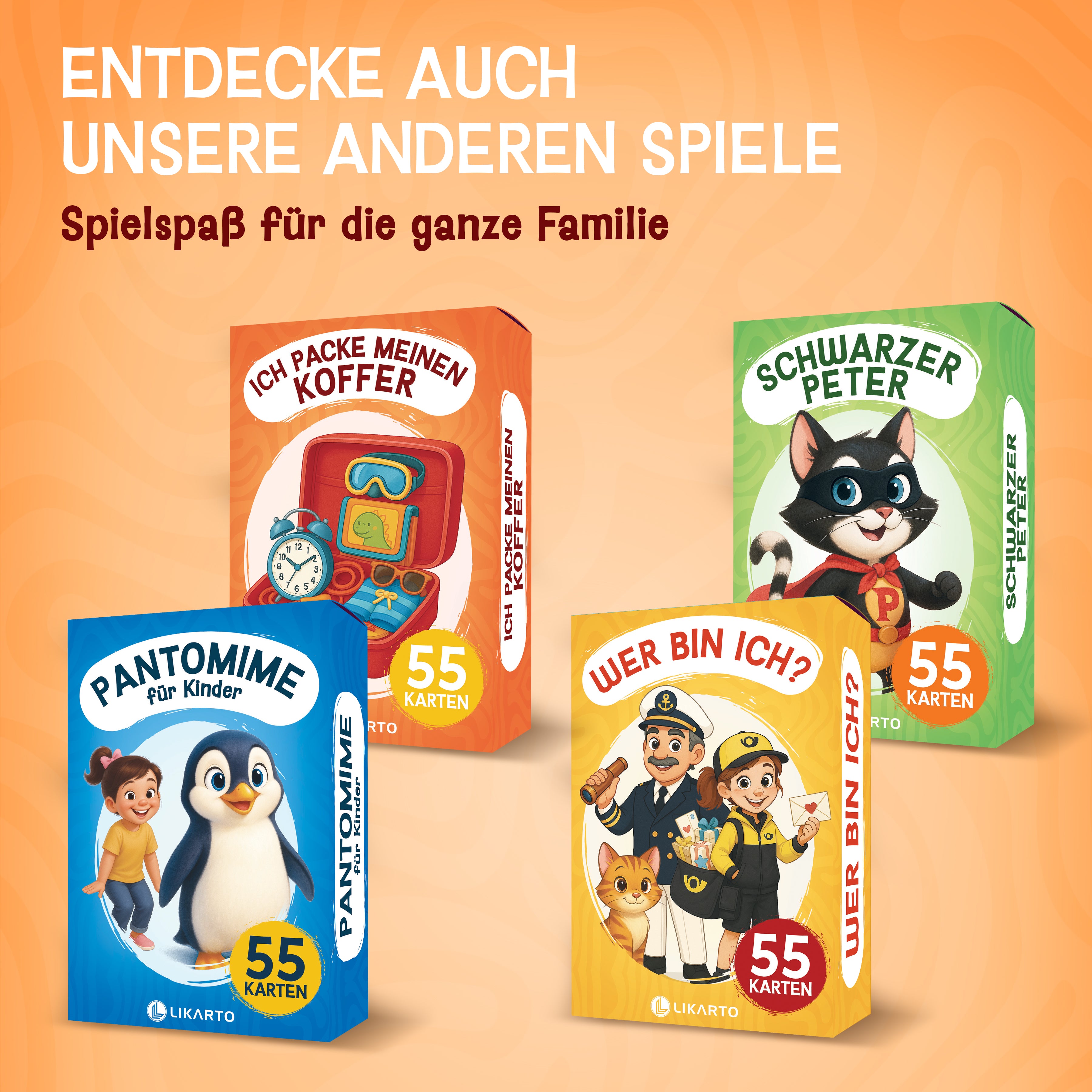 LIKARTO® Ich packe meinen Koffer