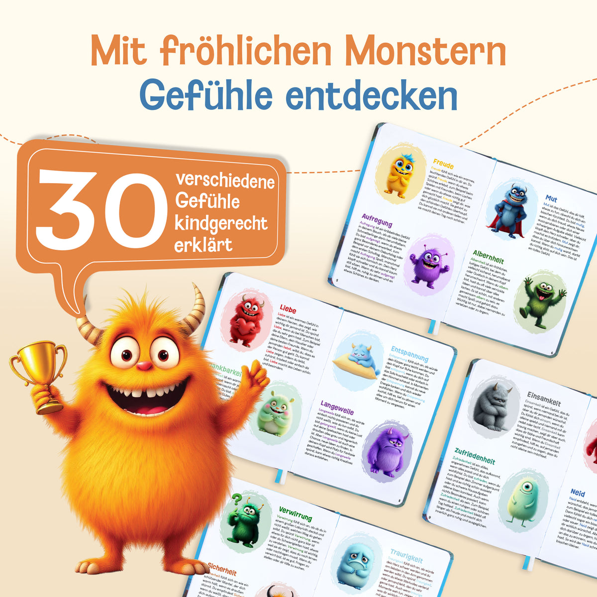 LIKARTO® Gefühlstagebuch (blau)