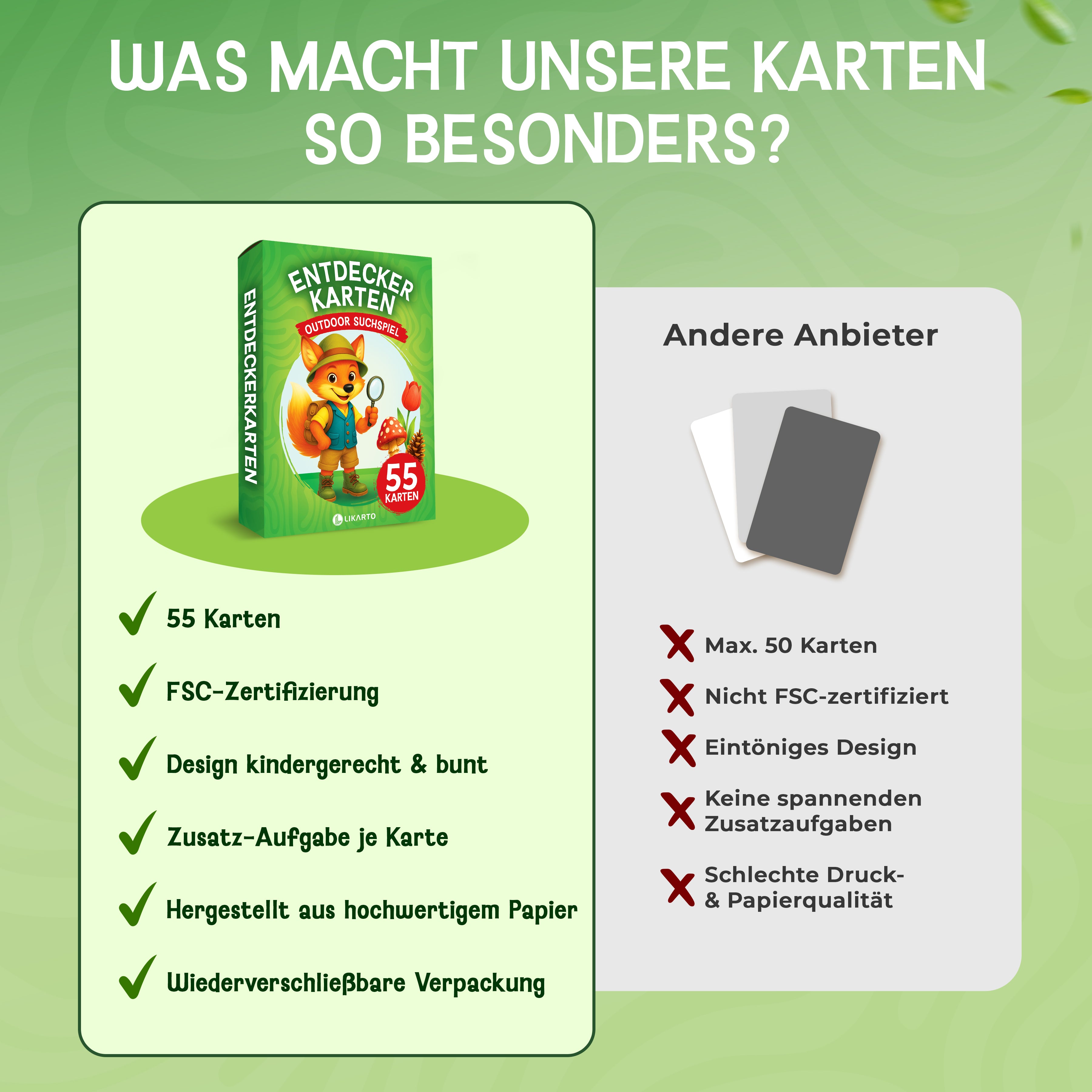 LIKARTO® Outdoor Suchspiel