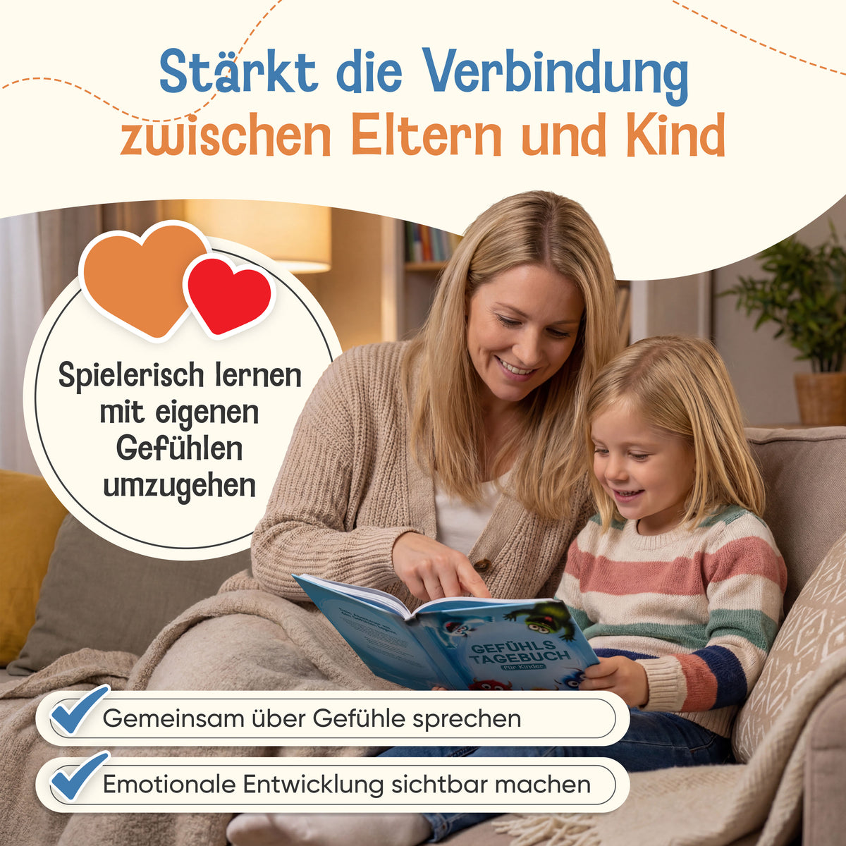LIKARTO® Gefühlstagebuch (blau)