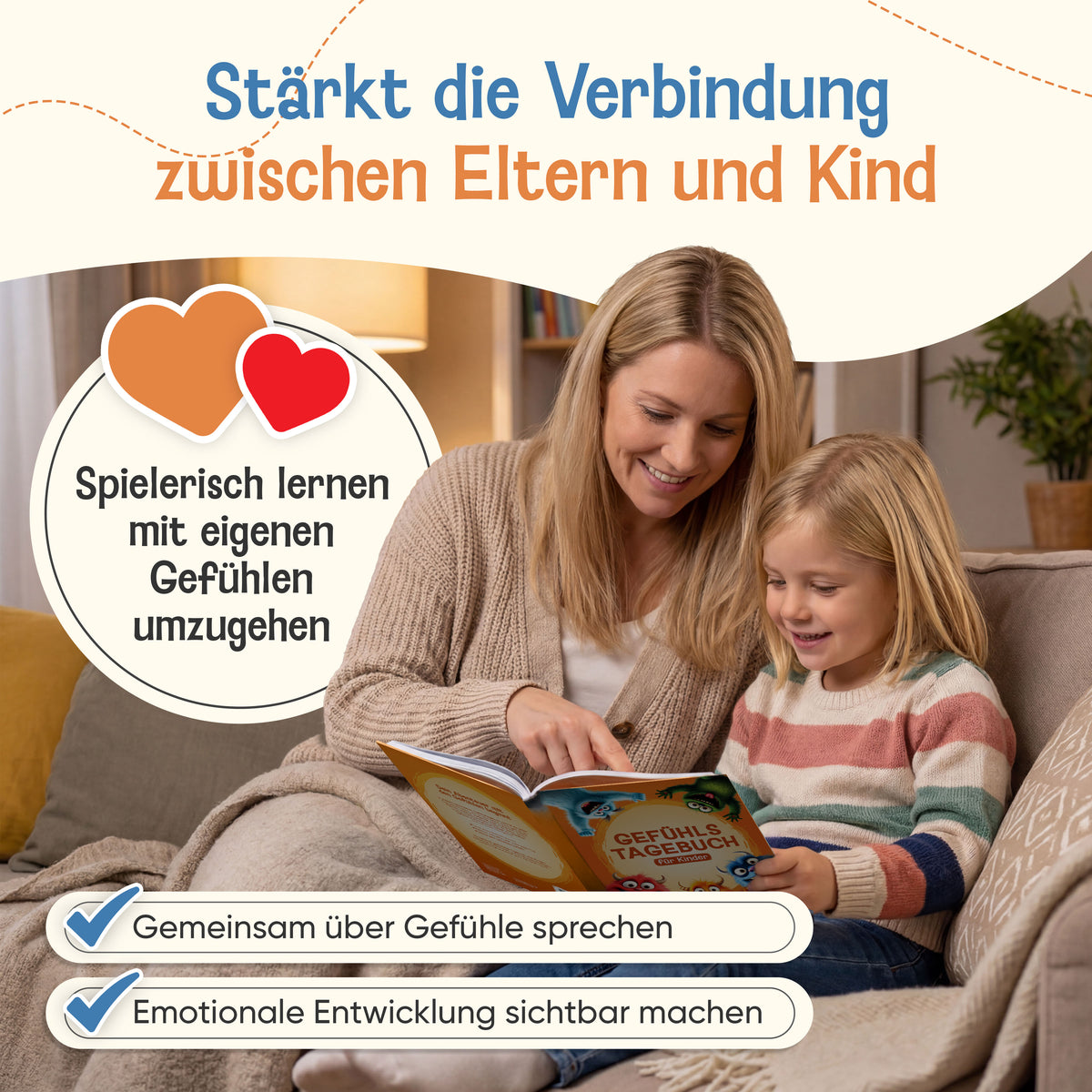LIKARTO® Gefühlstagebuch (orange)