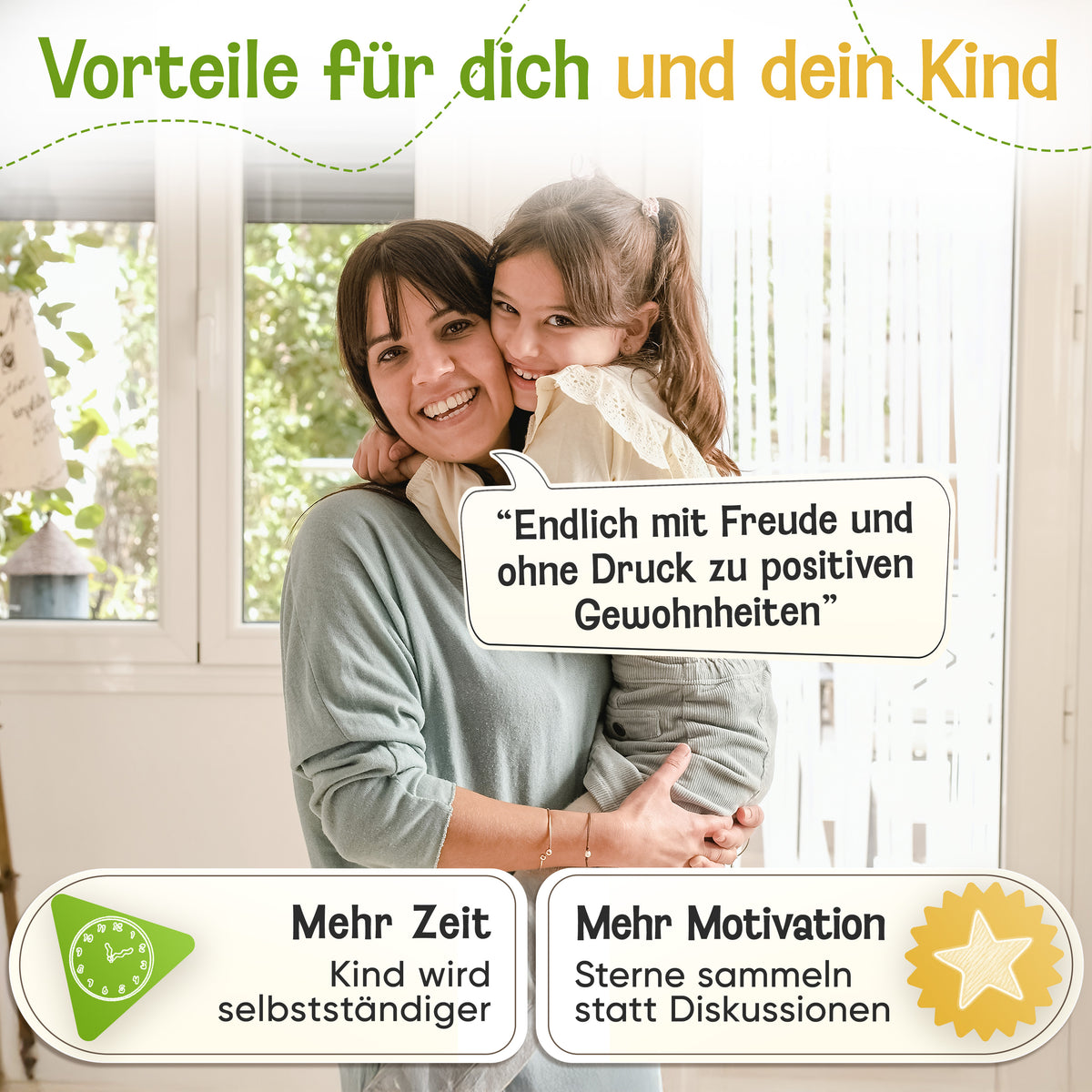 LIKARTO® Magnetische Belohnungstafel grün