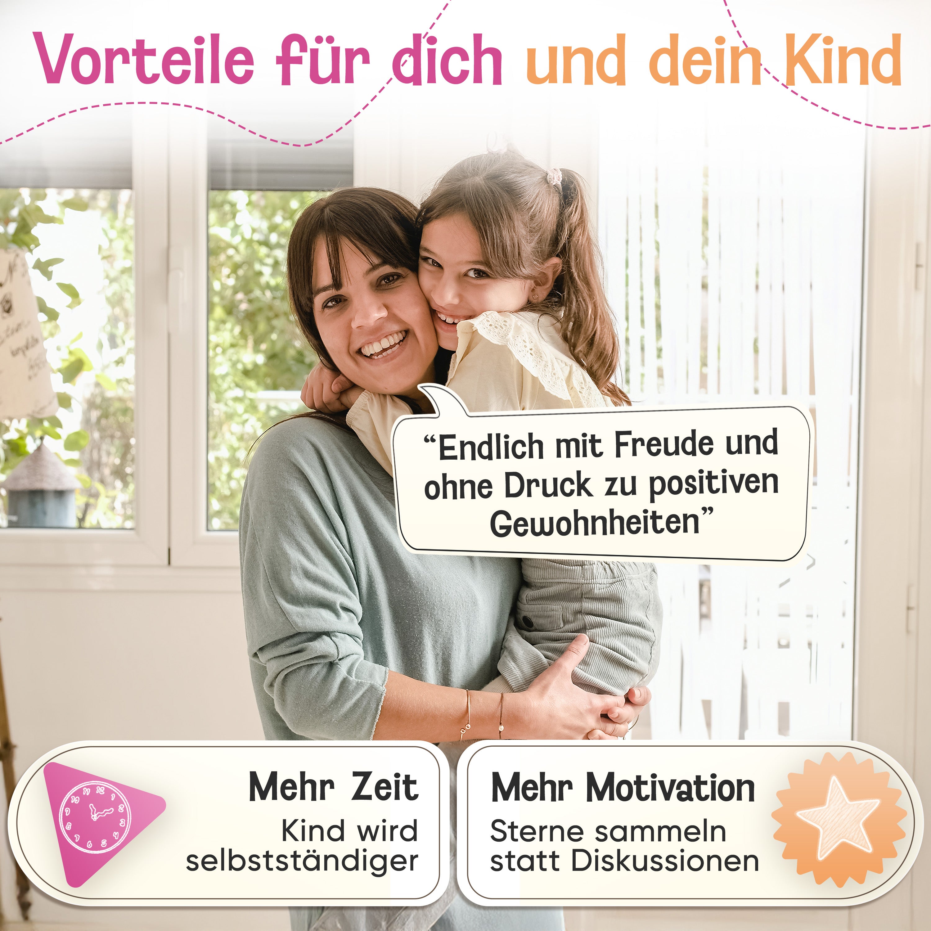 LIKARTO® Magnetische Belohnungstafel pink