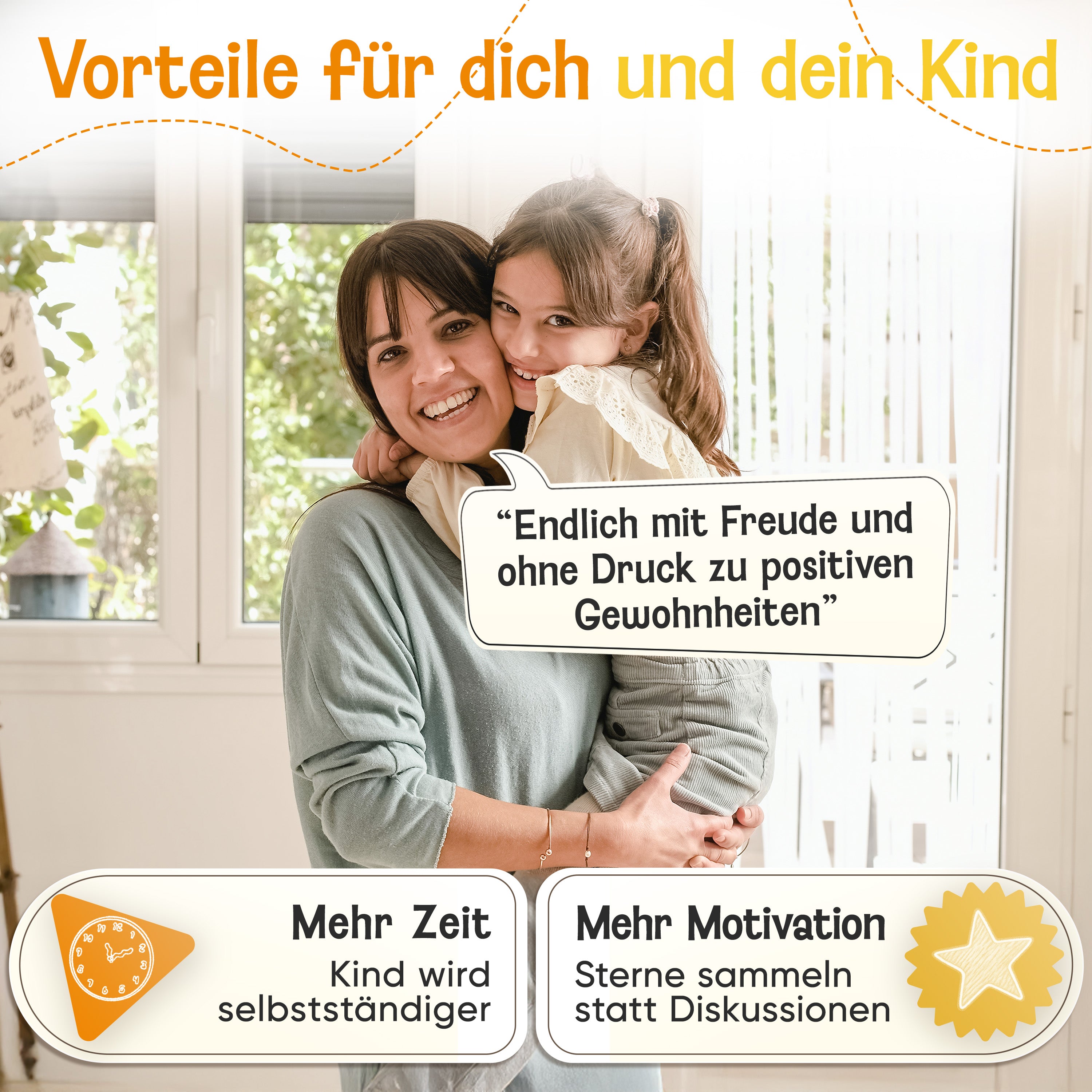 LIKARTO® Magnetische Belohnungstafel Gelb