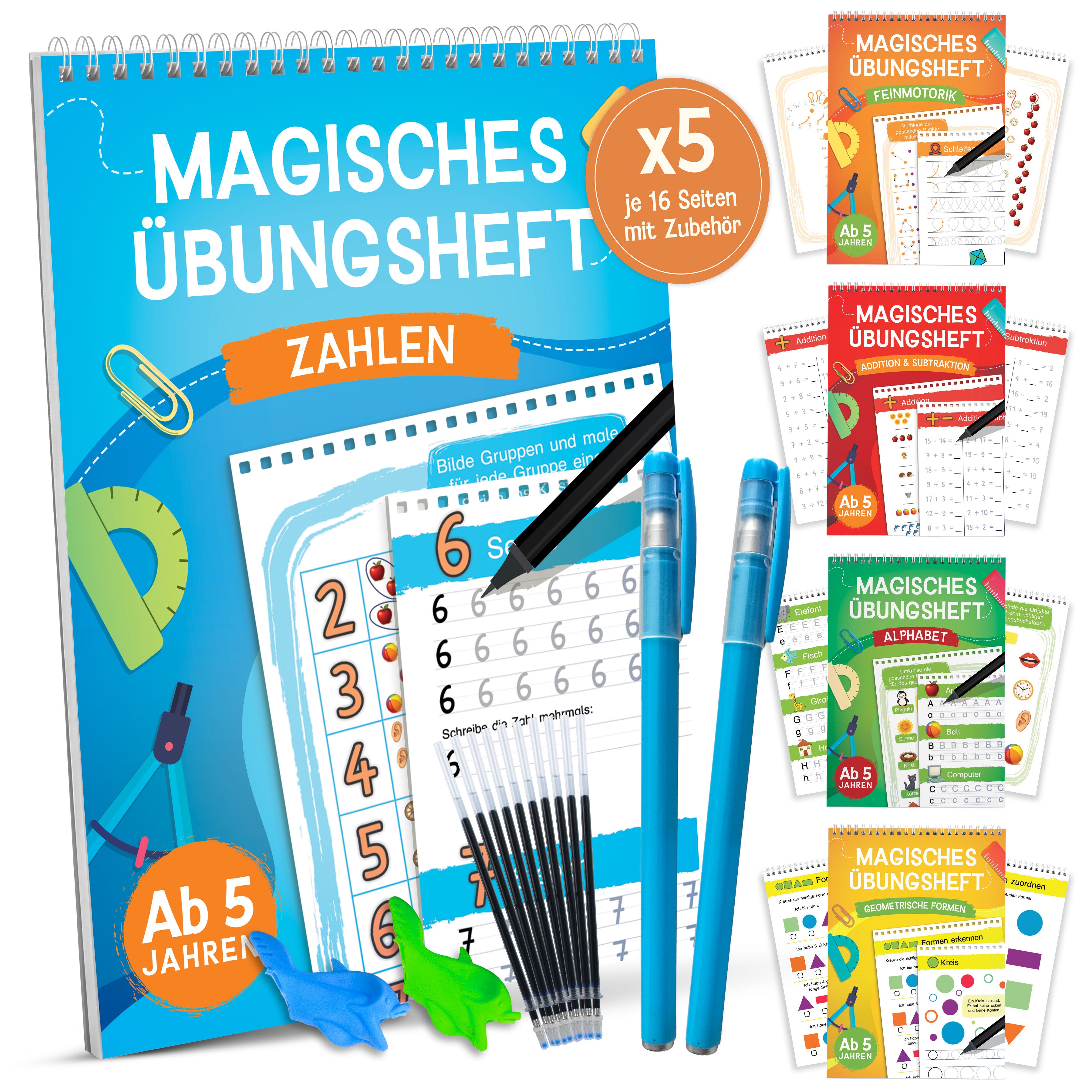 Magische Übungshefte