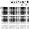 Weeks of my Life | Kreise | 1 Kreis = 1 Woche