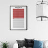 Weeks of my Life | Quadrate | 1 Quadrat = 1 Woche
