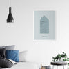 Familienposter mit Haus 1