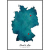 Liebeskarte Deutschland