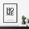 Familienposter Home