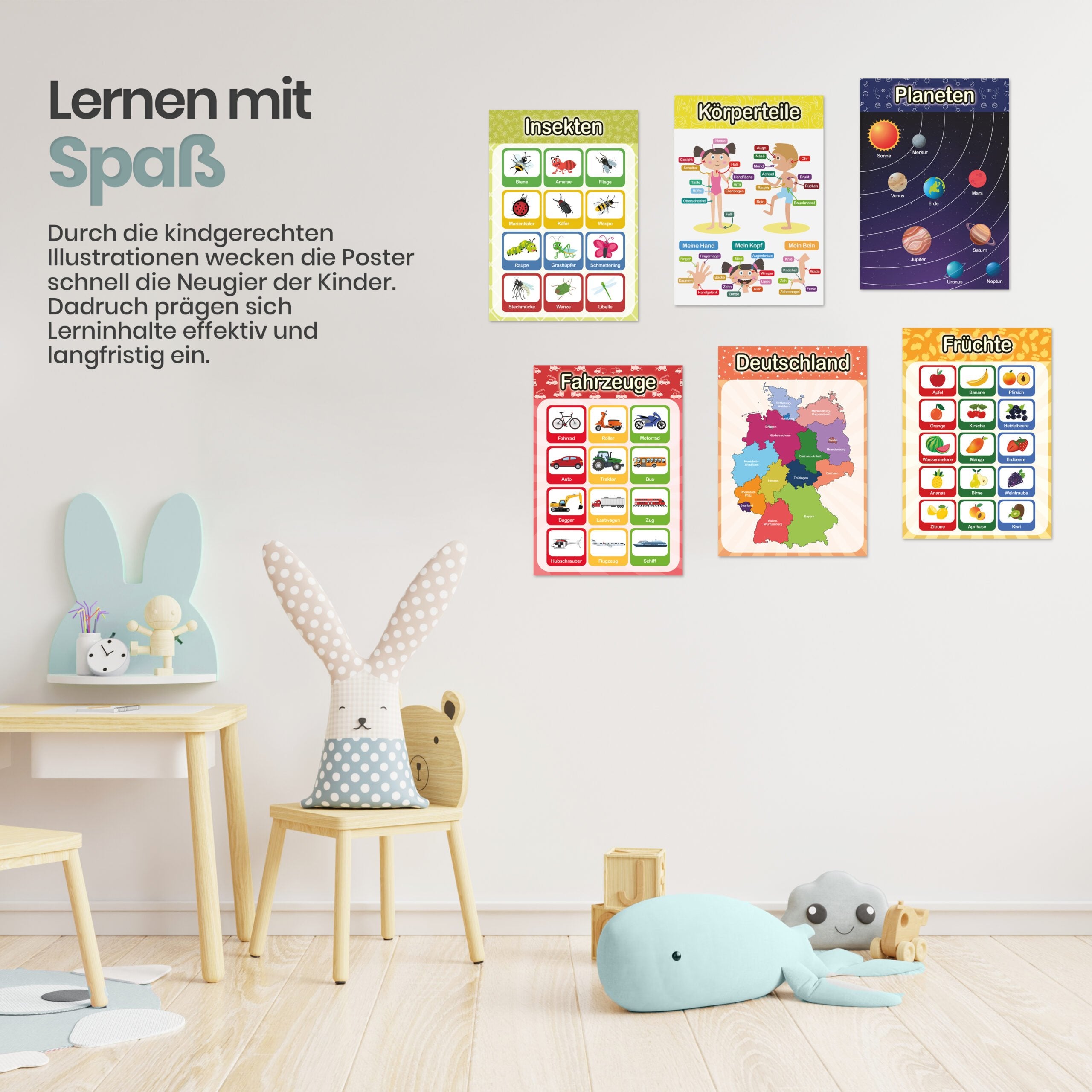 LIKARTO® 12 pädagogische Lernposter - Grundlagen 2