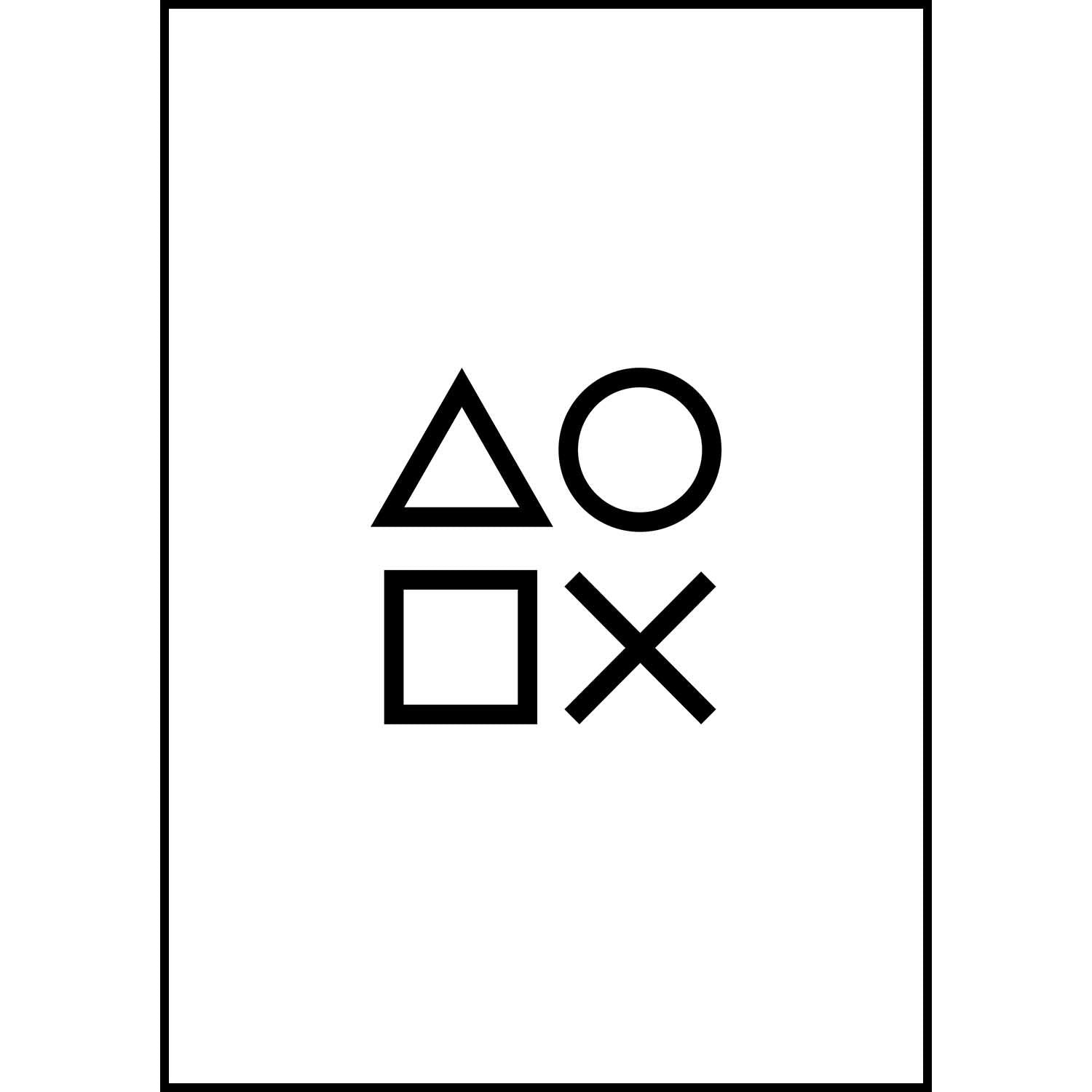 Playstation Symbole 4