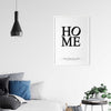 Familienposter Home