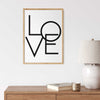 Liebesposter Love