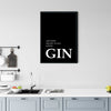 Gin Poster | Am Ende ergibt alles einen Gin